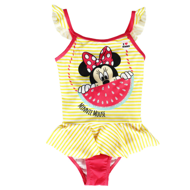 Disney Minnie Maus Melone Kinder Mädchen Badeanzug Bademode - WS-Trend.de 104-134