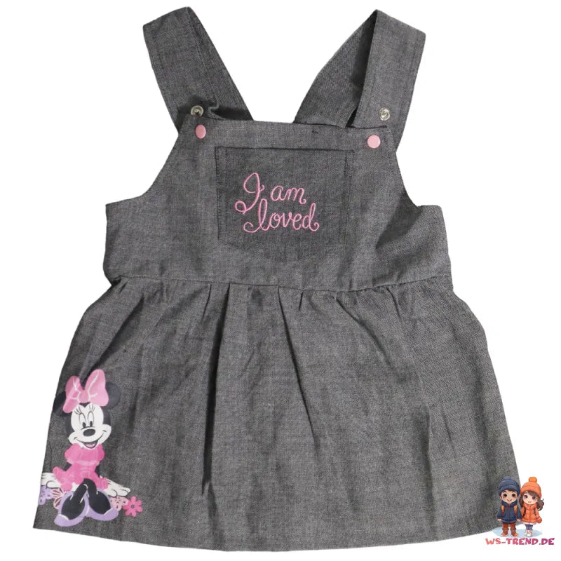 Disney Minnie Maus Baby 2 tlg Set Bluse Kleid - WS-Trend.de Gr. 62 - 92 100% Baumwolle