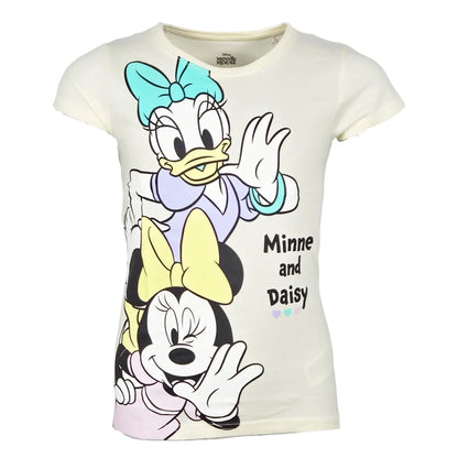 Disney Minnie Maus Kinder kurzarm Schlafanzug Pyjama Shirt Shorts - WS-Trend.de Gr. 104-134 100% Baumwolle