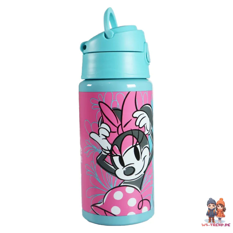 Disney Minnie Maus Kinder Aluminium Wasserflasche Trinkflasche Flasche 500 ml - WS-Trend.de
