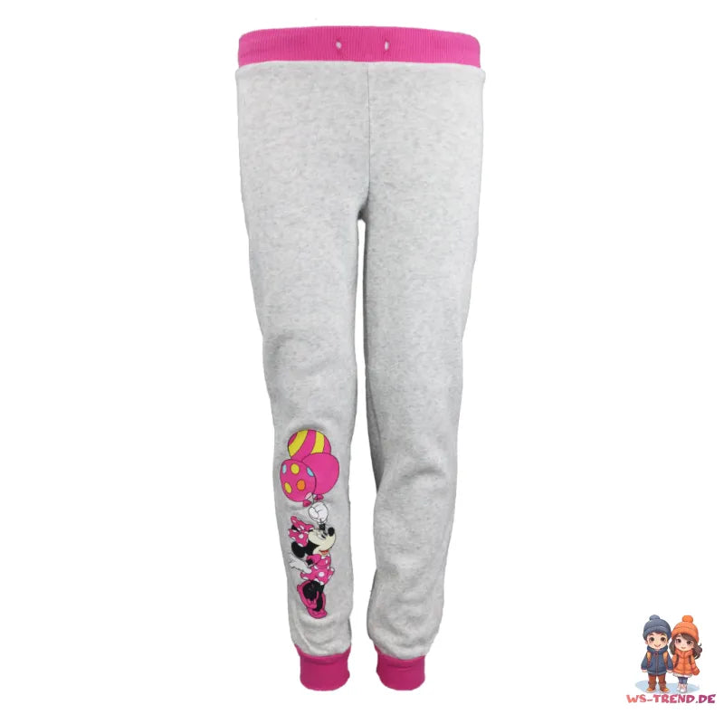 Disney Minnie Maus Kinder Sport Jogginganzug - WS-Trend.de Sportanzug Trainingsanzug Hose Pullover 92-128