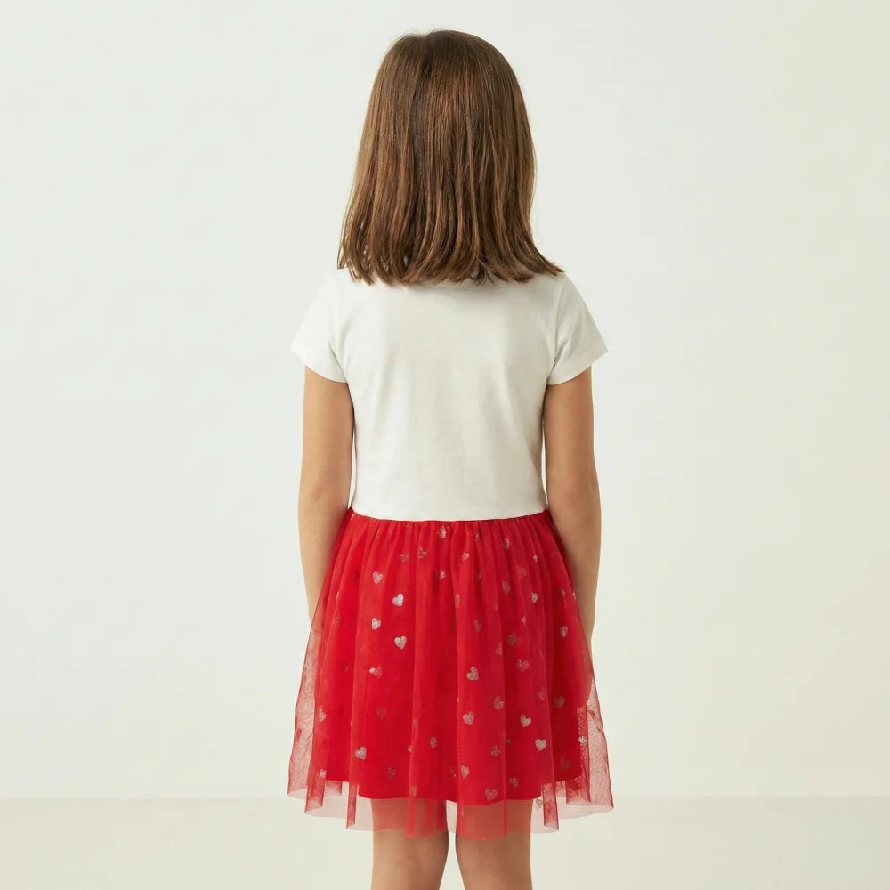 Disney Minnie Maus Kinder Mädchen Tüllkleid Sommerkleid Kleid - WS-Trend.de Gr 92-128