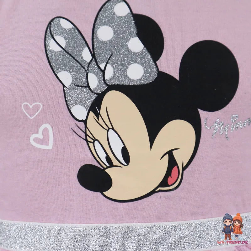 Disney Minnie Maus Mädchen Kinder Kleid - WS-Trend.de Sommerkleid 104 bis 134