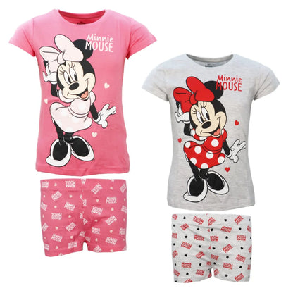 Disney Minnie Maus Mouse Kinder Schlafanzug Pyjama - WS-Trend.de 92-128 100% Baumwolle