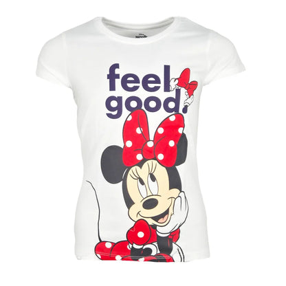 Disney Minnie Maus Kinder kurzarm Schlafanzug Pyjama Shirt Shorts - WS-Trend.de Gr. 104-134 100% Baumwolle