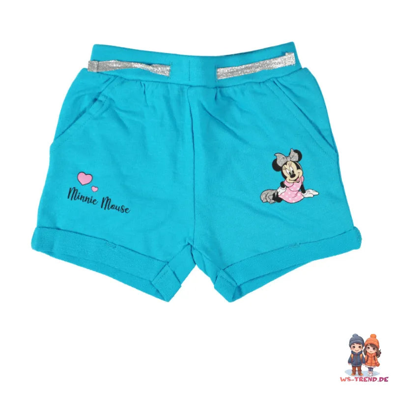 Disney Minnie Maus Mädchen Baby 2 tlg Set Shirt plus Shorts - WS-Trend.de