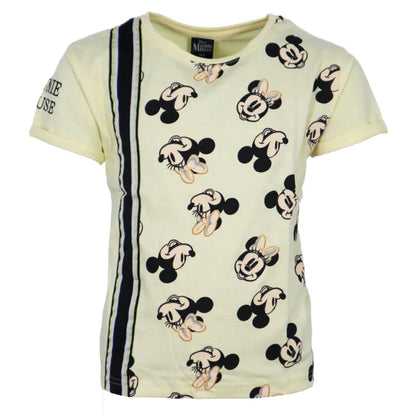 Disney Minnie Maus Mädchen kurzarm T-Shirt Top - WS-Trend.de Kinder Tops 104 bis 134 Baumwolle
