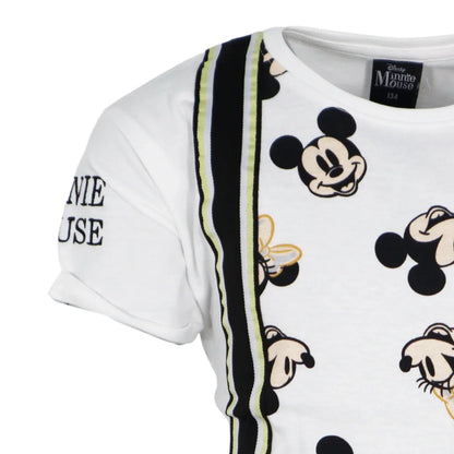 Disney Minnie Maus Mädchen kurzarm T-Shirt Top - WS-Trend.de Kinder Tops 104 bis 134 Baumwolle