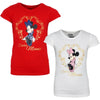 Disney Minnie Maus Kinder Mädchen kurzarm T-Shirt Top