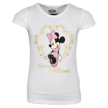 Disney Minnie Maus Kinder Mädchen kurzarm T-Shirt Top - WS-Trend.de Gr. 92-128 Baumwolle