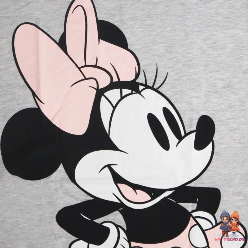 Disney Minnie Maus Damen kurzarm Schlafshirt Nachthemd - WS-Trend.de XS-XL