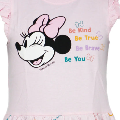 Disney Minnie Maus Kinder Mädchen Sommerkleid Kleid - WS-Trend.de Gr. 92-128 Baumwolle