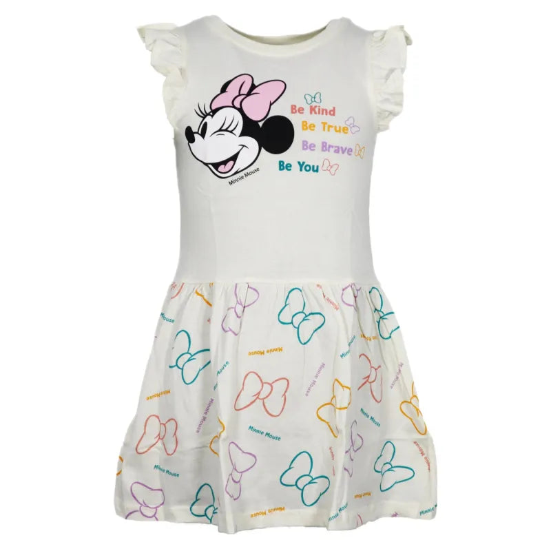 Disney Minnie Maus Kinder Mädchen Sommerkleid Kleid - WS-Trend.de Gr. 92-128 Baumwolle