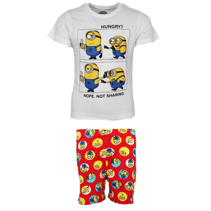 Die Minions Kinder Jungen Pyjama Schlafanzug Baumwolle - WS-Trend.de Gru 104-134