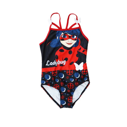 Miraculous Ladybug Kinder Badeanzug - WS-Trend.de Bademode für Mädchen Gr. 104 - 128