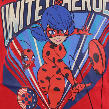 Miraculous Ladybug Tikki Langarmshirt - WS-Trend.de United Heroez Mädchen Kinder Langarm Shirt - 116-146