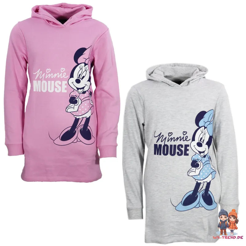 Disney Minnie Maus Mädchen Kinder Kapuzen Hoodie Pullover - WS-Trend.de Pulli Gr. 98-128