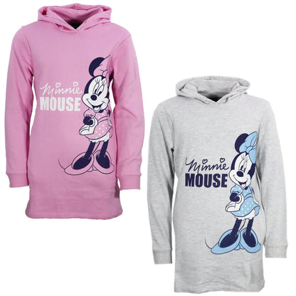 Disney Minnie Maus Mädchen Kinder Kapuzen Hoodie Pullover - WS-Trend.de Pulli Gr. 98-128