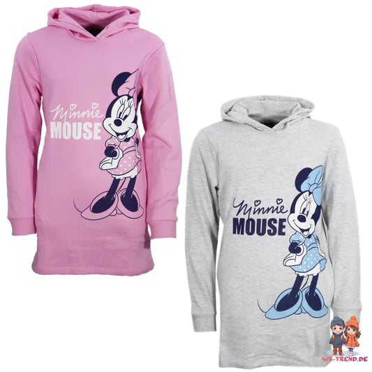 Disney Minnie Maus Mädchen Kinder Kapuzen Hoodie Pullover - WS-Trend.de Pulli Gr. 98-128