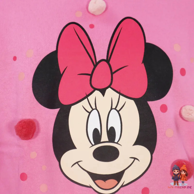 Disney Minnie Maus Mädchen Kinder Pullover Sweater Pulli - WS-Trend.de Gr. 98-128