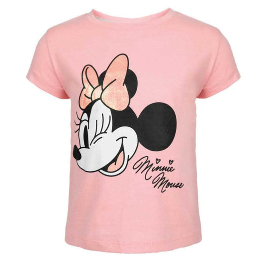 Disney Minnie Maus Kinder T-Shirt - WS-Trend.de Mädchen Top Größe 92-128 100% Baumwolle