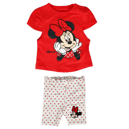 Disney Minnie Maus Baby Mädchen Set Shirt plus Hose - WS-Trend.de 2tlg. 62 bis 86 Baumwolle