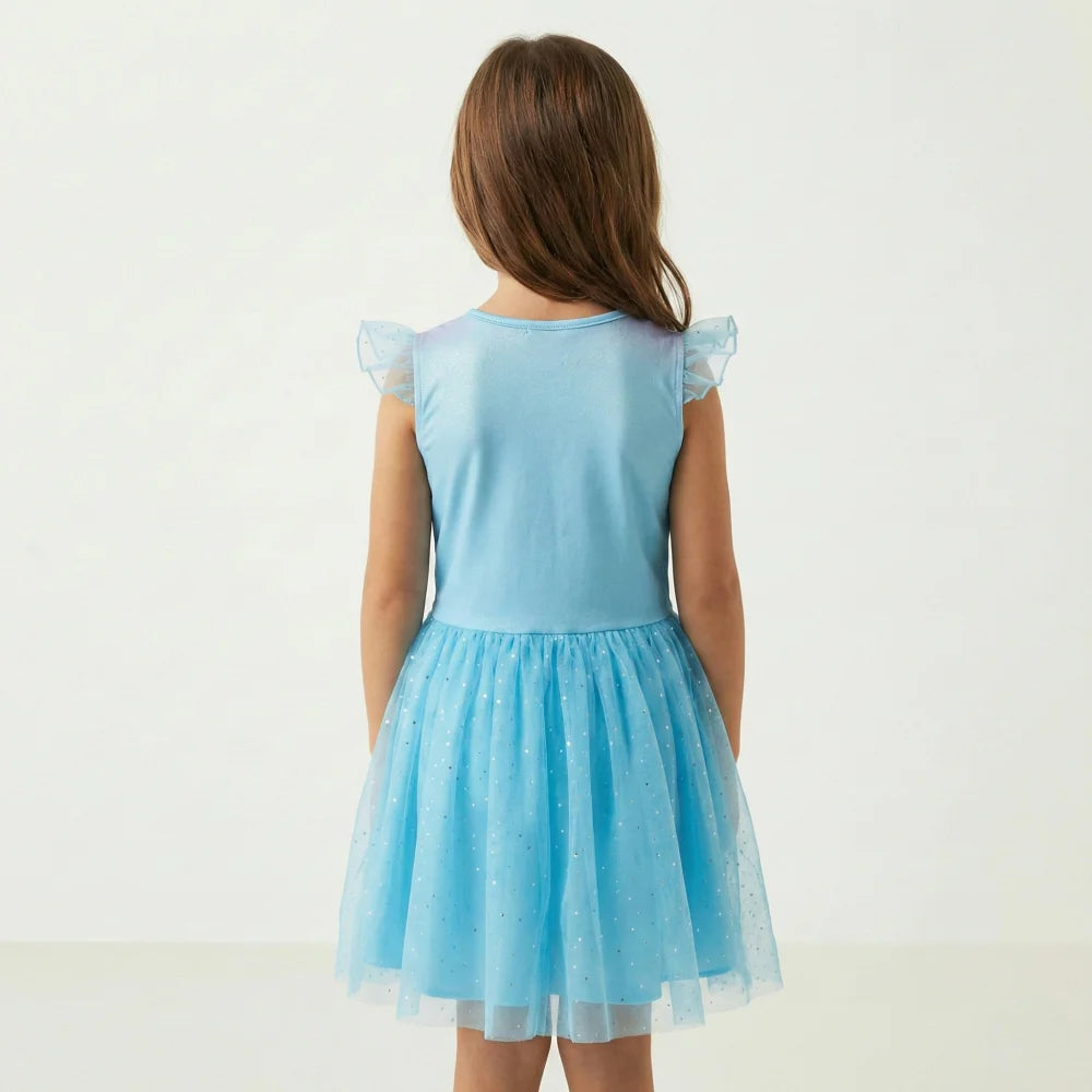 Disney Minnie Maus Sommerkleid Kinder Tüllkleid - WS-Trend.de Mädchen Kleid Ballettkleid