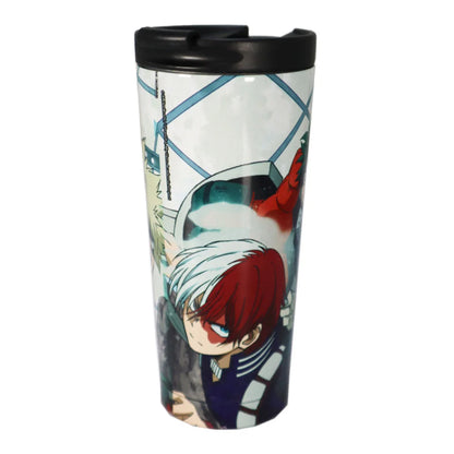 Anime MY HERO ACADEMIA Edelstahl Thermo Kaffeebecher doppelwandig Becher 425 ml - WS-Trend.de