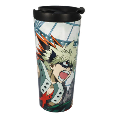 Anime MY HERO ACADEMIA Edelstahl Thermo Kaffeebecher doppelwandig Becher 425 ml - WS-Trend.de