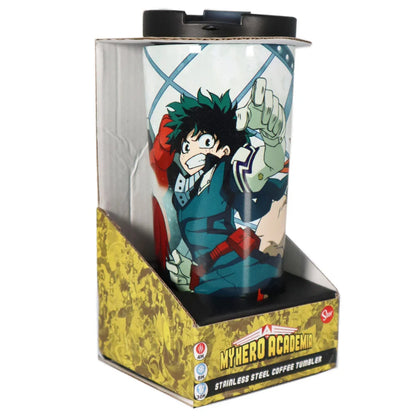 Anime MY HERO ACADEMIA Edelstahl Thermo Kaffeebecher doppelwandig Becher 425 ml - WS-Trend.de