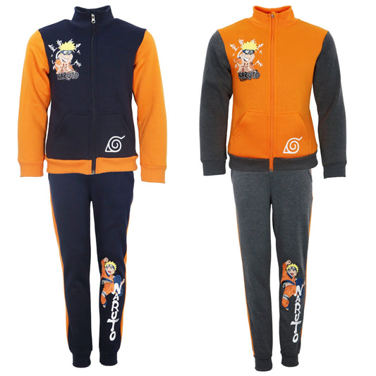 Naruto Shippuden Baseball Joggingset Sporthose Hose Sweater Jacke - WS-Trend.de 98-140