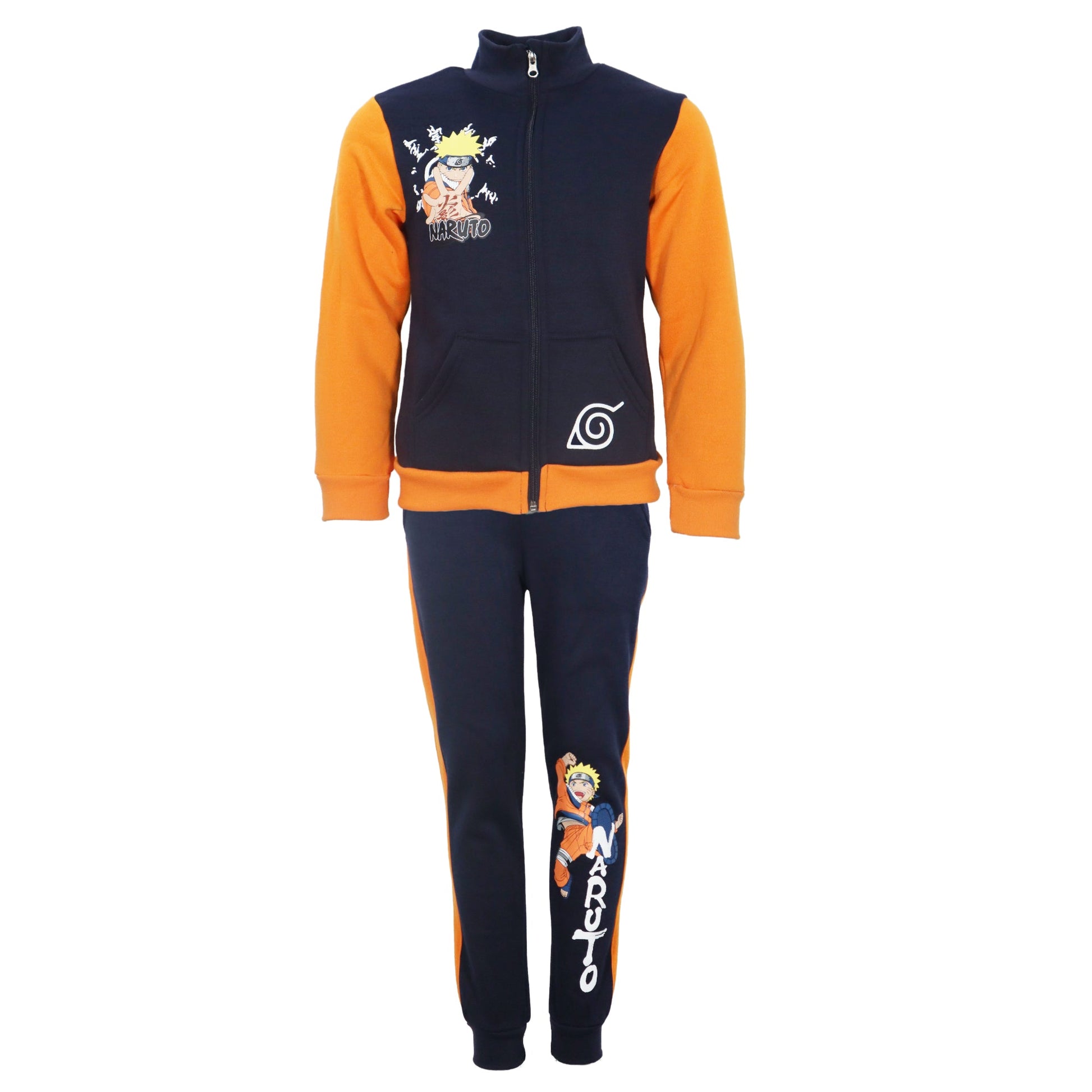 Naruto Shippuden Baseball Joggingset Sporthose Hose Sweater Jacke - WS-Trend.de 98-140