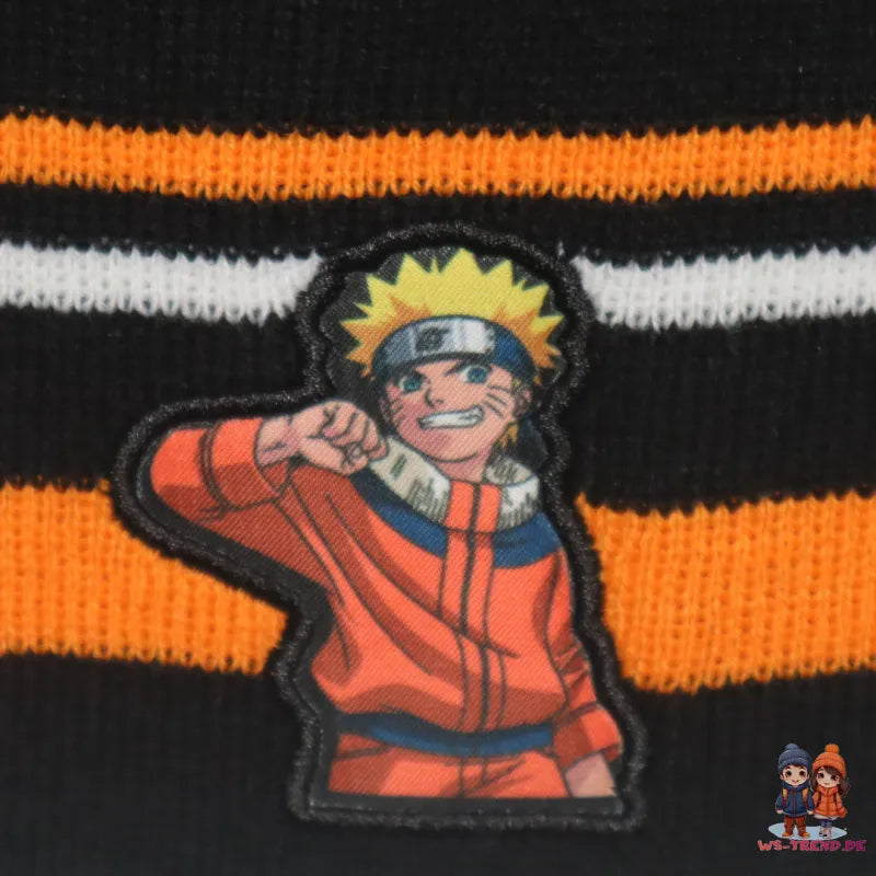 Anime Naruto Shippuden Jungen Wintermütze Mütze plus Handschuhe 54/56 - WS-Trend.de