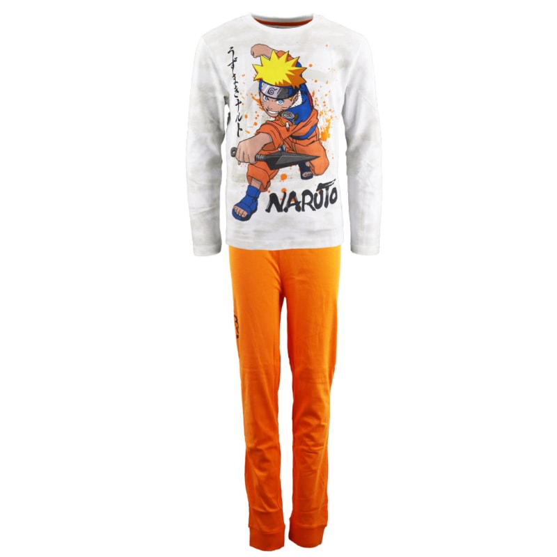 Anime Naruto Shippuden Kinder Schlafanzug Pyjama - WS-Trend.de Langarm 134-164 100% Baumwolle Jungen