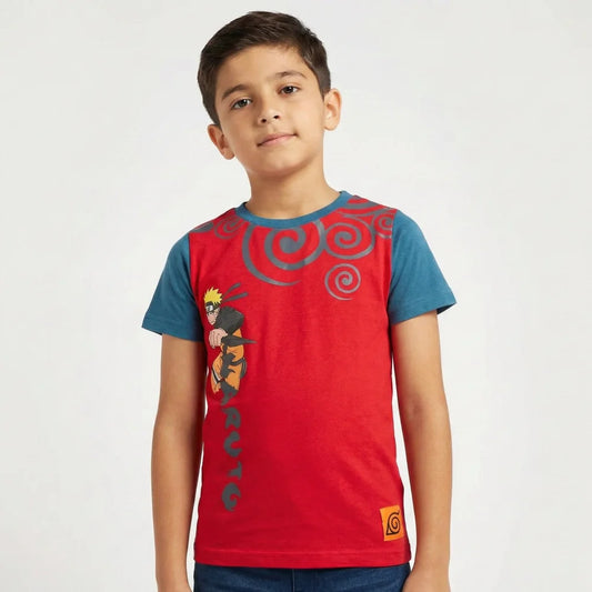 Anime Naruto Shippuden Jungen kurzarm T-Shirt Shirt - WS-Trend.de Kinder 116-128 Baumwolle