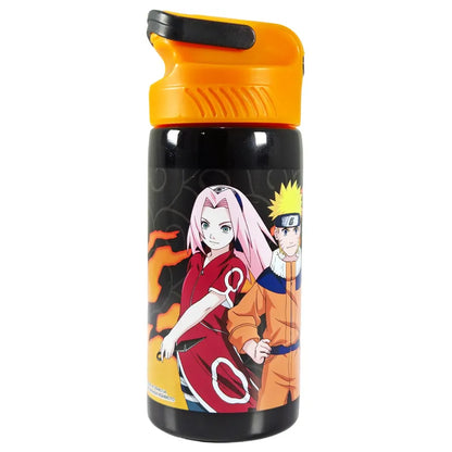 Anime Naruto Shippuden Sasuke ALU - Wasserflasche Trinkflasche Flasche 500 ml - WS-Trend.de
