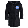 NASA Space Center Jungen Fleece Bademantel mit Kapuze