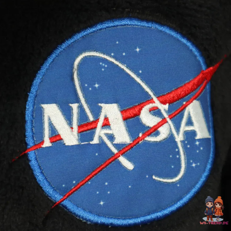 NASA Space Center Jungen Fleece Bademantel mit Kapuze - WS-Trend.de Gr. 116-158
