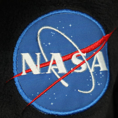 NASA Space Center Jungen Fleece Bademantel mit Kapuze - WS-Trend.de Gr. 116-158