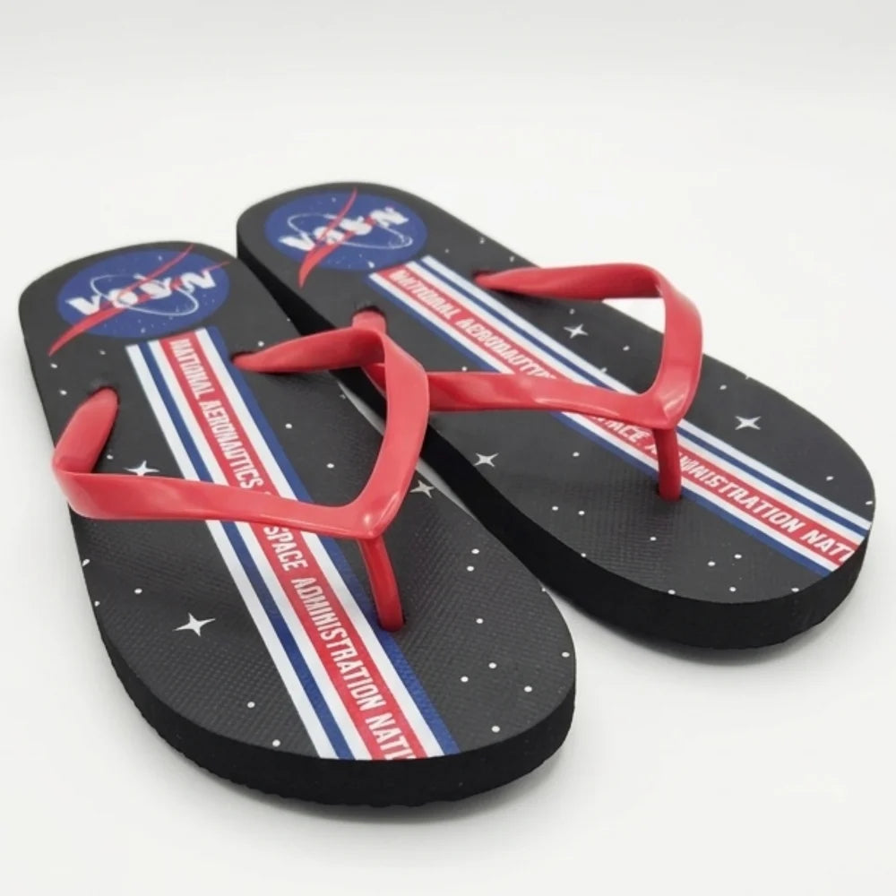 NASA Space Center Jungen FlipFlops Sandalen Latschen Zehentrenner - WS-Trend.de