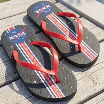 NASA Space Center Jungen FlipFlops Sandalen Latschen Zehentrenner - WS-Trend.de