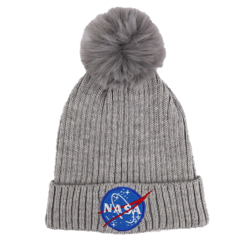 NASA Space Center - Mädchen Damen Herbst Wintermütze Bommelmütze - WS-Trend.de - 54 56