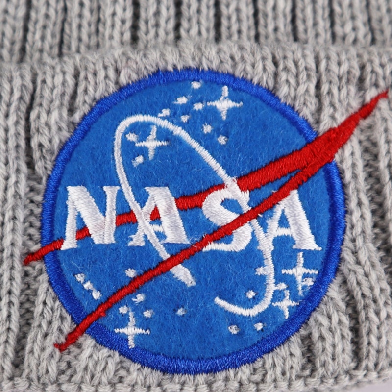 NASA Space Center - Mädchen Damen Herbst Wintermütze Bommelmütze - WS-Trend.de - 54 56