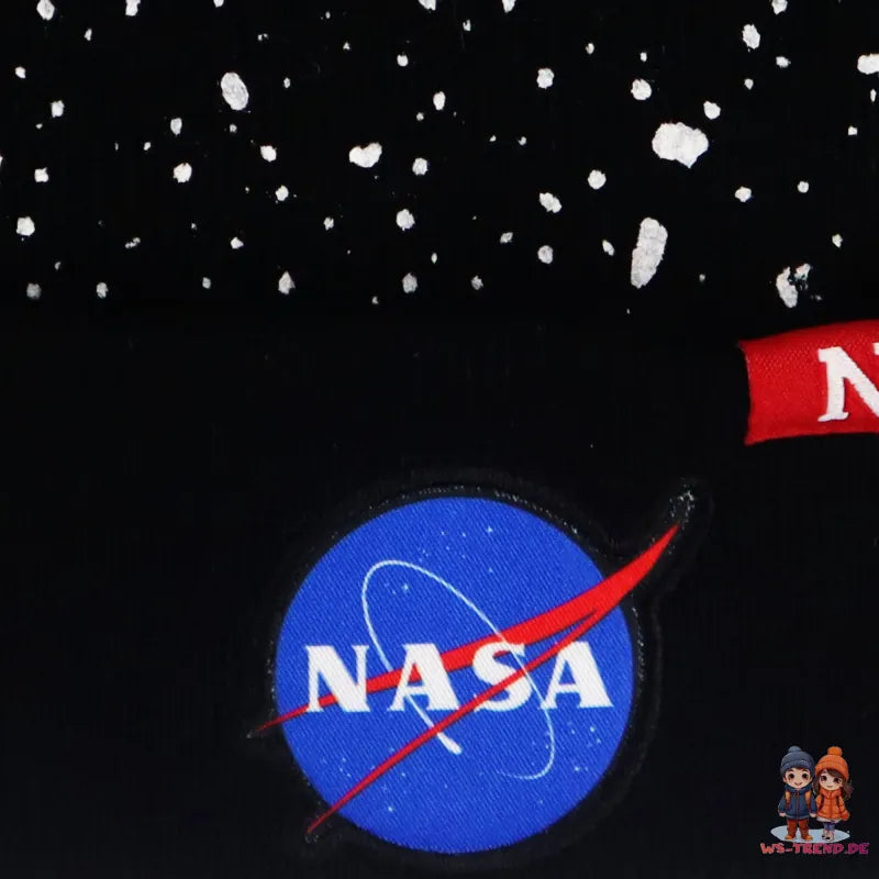 NASA Space Center - Junge Herren Herbst Wintermütze Bommelmütze - WS-Trend.de - 54 56