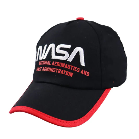 NASA Space - Herren Kinder Baseball Kappe Basecap - WS-Trend.de | für Jungen Schwarz 54 56