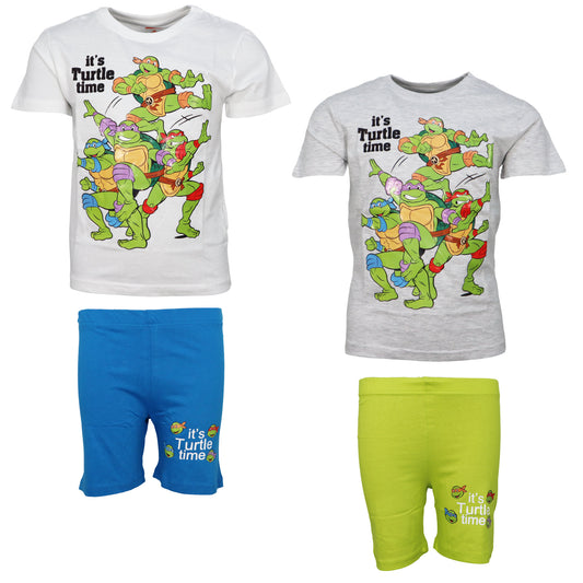 Teenage Mutant Ninja Turtles Kinder Jungen kurzarm Schlafanzug Pyjama