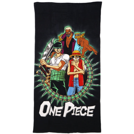 One Piece Ruffy and Friends Anime Badetuch Strandtuch 70x140cm Baumwolle