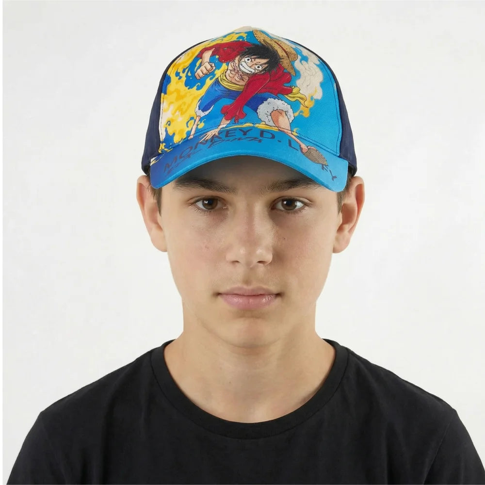One Piece Luffy and Crew Jungen Basecap Baseball Kappe Mütze - WS-Trend.de Luffe Gr. 54 - 56