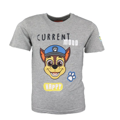 Paw Patrol Chase Jungen Kinder T-Shirt - WS-Trend.de Patch kurzarm 98 -128 Baumwolle