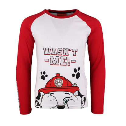 Paw Patrol Chase Marshall Rubble Kinder langarm Shirt - WS-Trend.de Jungen Langarmshirt 98-128 Baumwolle